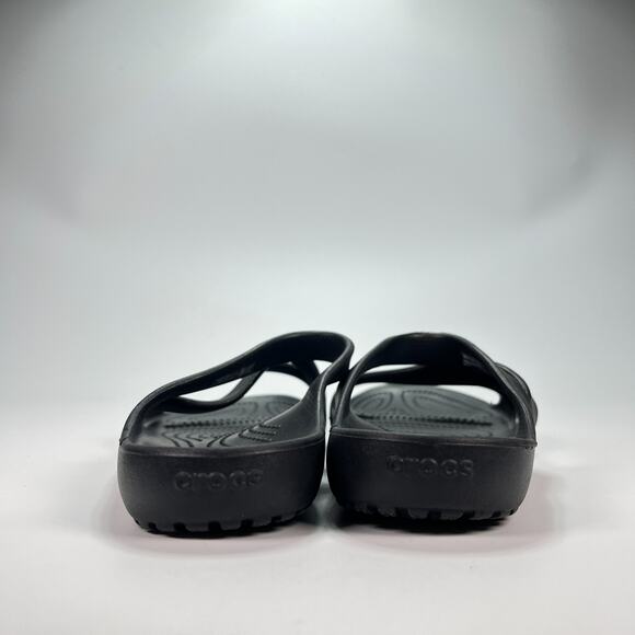 Crocs Kadee II Black Slip On Lightweight Comfort Casual Sandal Women’s Size 10 - Picture 5 of 8